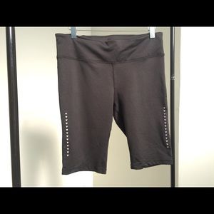 Black biking shorts
